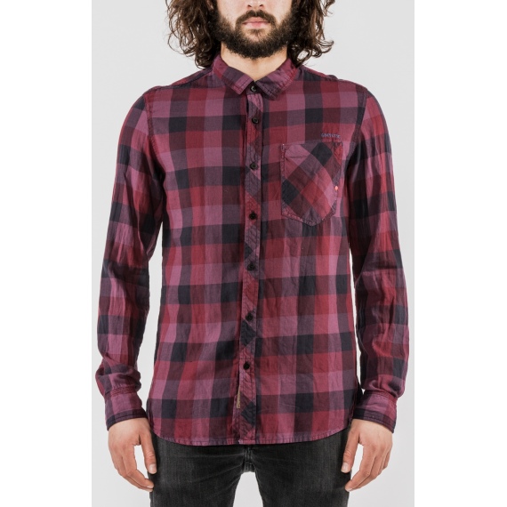 Srajca Mystic BREAKER LS - 322 Oxblood Red