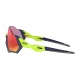 Očala Oakley FLIGHT JACKET - 9401-0537 Matte Navy Retina Burn-Prizm Road 