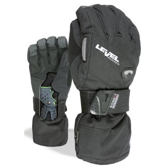 Rokavice Level HALF PIPE Gore Tex - Blk Black