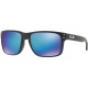 Očala Oakley HOLBROOK - 9102-F055 Matte Black-Prizm Sapphire Polarized