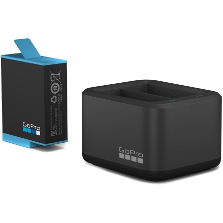 GoPro DUAL BATTERY CHARGER + Battery (Hero9 Black)
