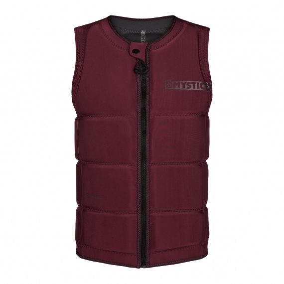 Mystic Jopič STAR Wake Impact Vest Frontzip - 322 Oxblood Red