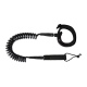 Mystic COILED BOARD leash - Black