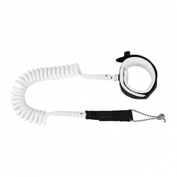 Mystic COILED BOARD leash - 100 White