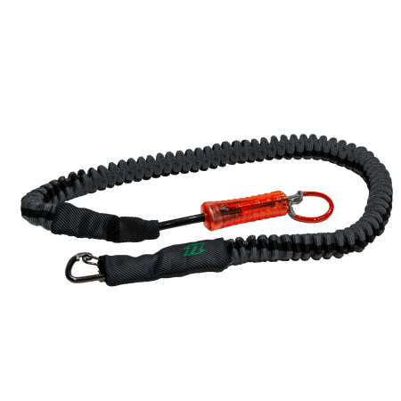 North Handle Pass Leash - Black-Red