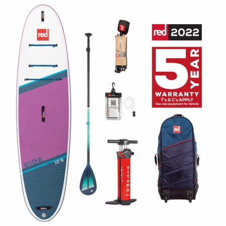 SUP Red Paddle Co Package RIDE 10'6'' Purple CT 2022 