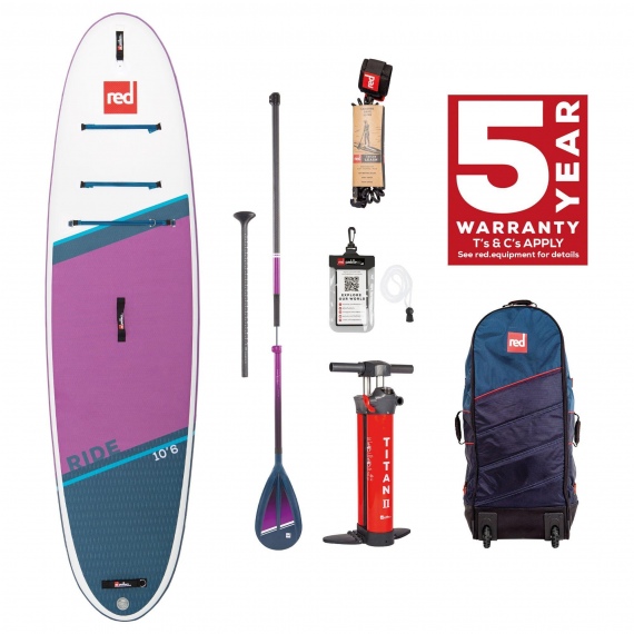SUP Red Paddle Co Package RIDE 10'6'' Purple HT 2022 