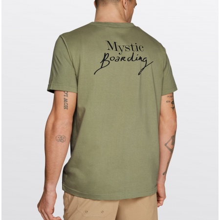 Majica Mystic VISION SS - 640 Olive Green