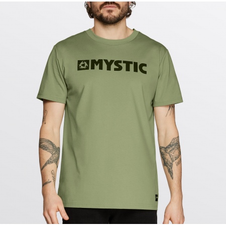 Majica Mystic BRAND SS - 640 Olive Green