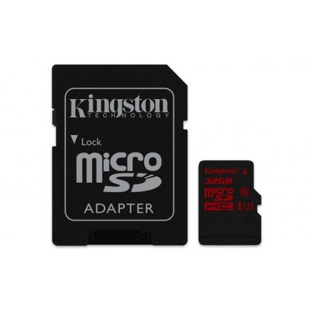 Kartica Kingston microSDHC 32GB C10 + adapter