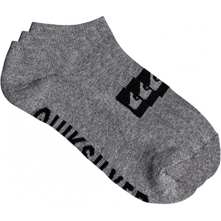 Quiksilver 3 ANKLE PACK Socks - Light Grey Heather