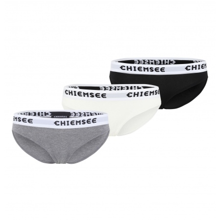 Spodnje hlače Chiemsee BRIEFS 3Pack - Black-Medium Grey
