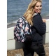 Roxy SHADOW SWELL Printed Backpack - Anthracite Paradise Found S