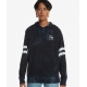 Quiksilver ENGINEERED TIE DYE Hoodie - Insignia Blu Engineered Stripe