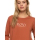 Roxy MAGIC WHITE Long Sleeve - Baked Clay