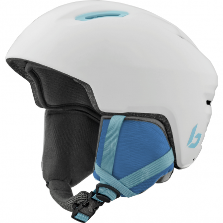 Bolle ATMOS Junior Helmet - White Blue Matte