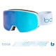 Bolle NEVADA SMALL - White Metallic Blue Matte-Azure