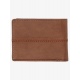 Quicksilver STITCHY 3 Wallet - Chocolate Brown