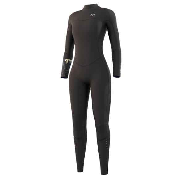 Mystic Obleka DAZZLED 4-3 Backzip Women - 900 Black