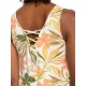 Majica Roxy BETTER THAN EVER Printed - Snow White Subtly Salty Multic