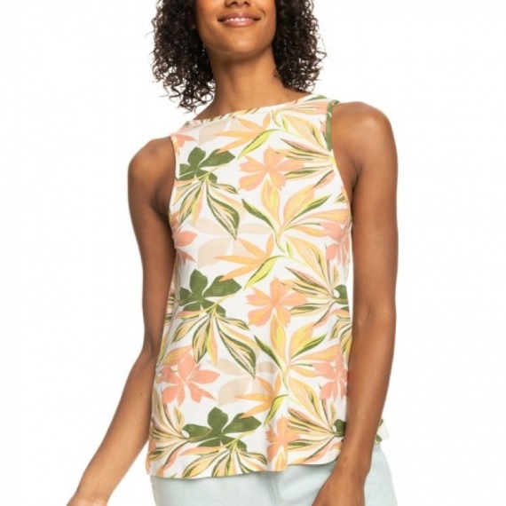 Majica Roxy BETTER THAN EVER Printed - Snow White Subtly Salty Multic