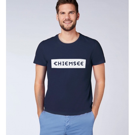 Majica Chiemsee OTTFRIED SS - Dk Blue Wht Dif