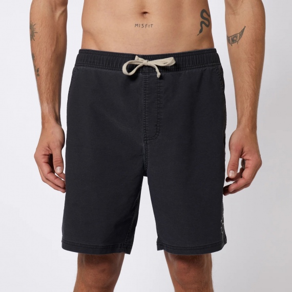 Mystic THE VOLLEY Hybrid Boardshorts 17'' - Black