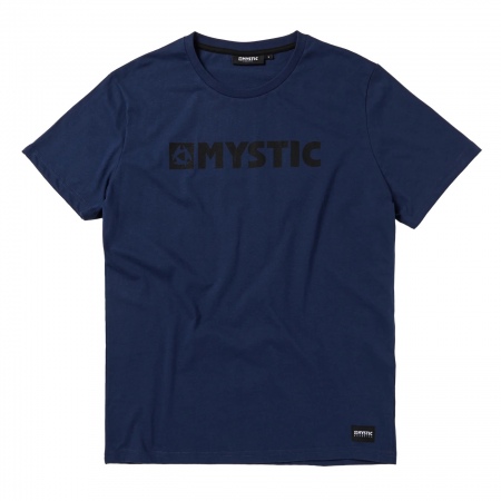Majica Mystic BRAND SS - Night Blue