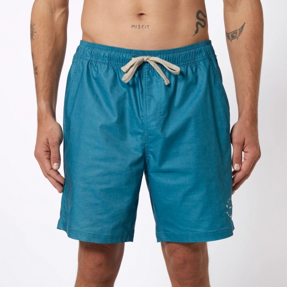 Mystic THE VOLLEY Hybrid Boardshorts 17'' - Ocean