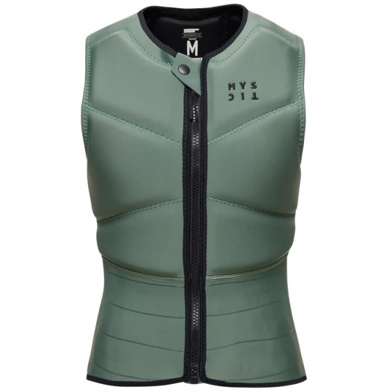 Mystic STAR Impact Vest Frontzip Women - Dark Olive