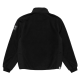 Majica Mystic DTS FLEECE ZIP THRU - 900 Black