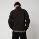 Majica Mystic DTS FLEECE ZIP THRU - 900 Black
