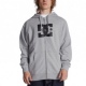 Majica DC STAR ZIP Hoodie - Heather Grey