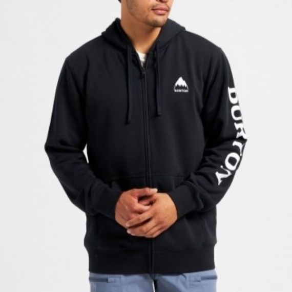 Burton ELITE Zip Hoodie - True Black