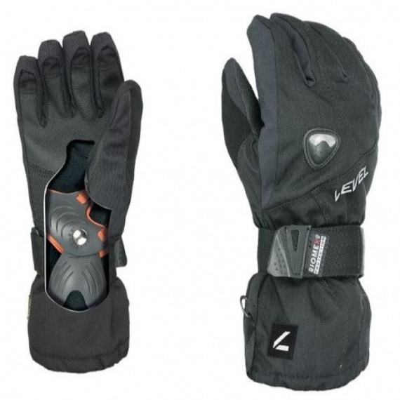 Rokavice Level FLY Junior - Black