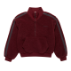 Majica Mystic TEDDY ZIP UP - 321 Red Wine