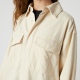 Bluza Mystic THE OVERSHIRT LS - 109 Off White