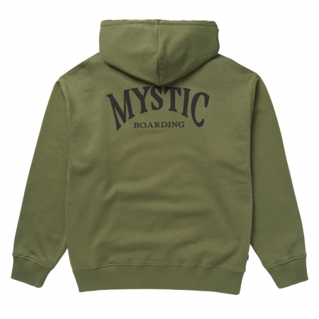 Majica Mystic ETHOS Hood - Dark Olive