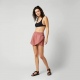 Mystic LINEN Shorts - Dusty Pink