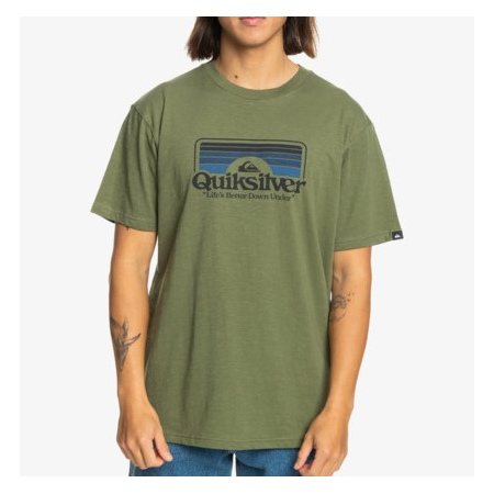 Quiksilver STEP INSIDE T-Shirt - Four Leaf Clover