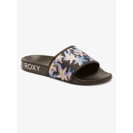 Roxy SLIPPY IV Sandals - Black-Boysenberry