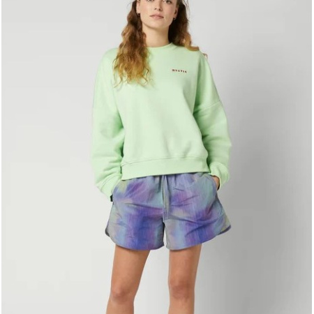 Majica Mystic DROPPED SHOULDER Crew - Lime Green
