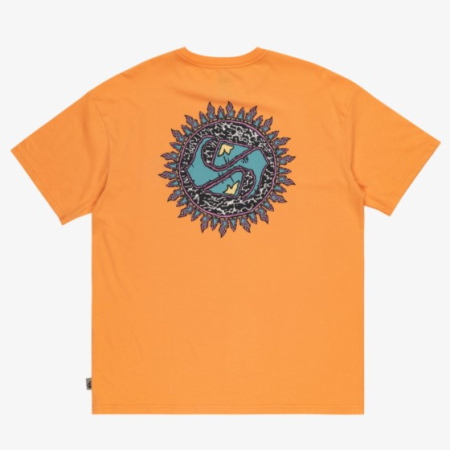 Quiksilover SPIN CYCLE T-Shirt - Tangerine