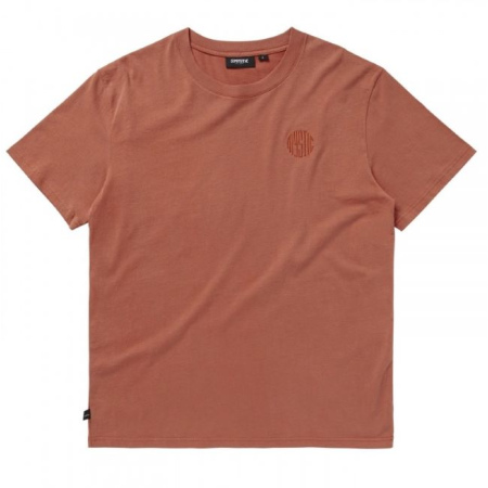 Mystic BACKWASH Tee - Raw Coral