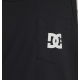 DC STAR POCKET Top - Black
