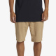 Hlače Quiksilver EVERYDAY UNION LIGHT kratke - Khaki
