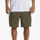Quiksilver TAXER CARGO Shorts - Grape Leaf