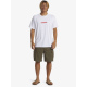 Quiksilver TAXER CARGO Shorts - Grape Leaf