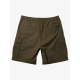 Quiksilver TAXER CARGO Shorts - Grape Leaf