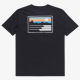 Quiksilver LAND AND SEA T-Shirt - Dark Navy